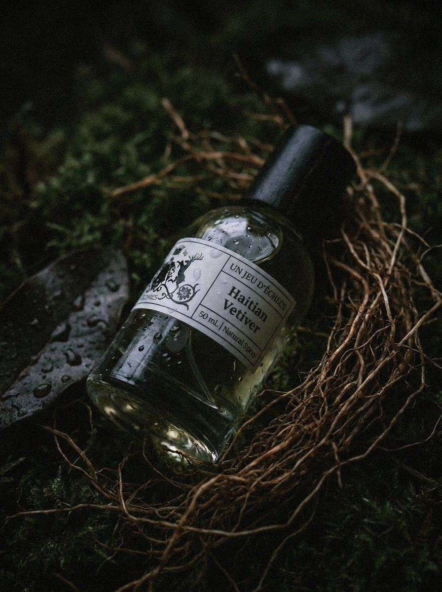 The Haitian Vetiver bottle